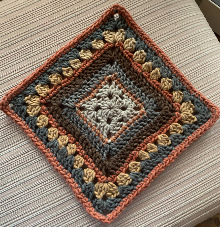 6-Day Granny Square Crochet Pattern by Betty McKnit