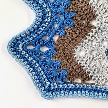 Load image into Gallery viewer, 6-Day Baby Boy Blanket - Crochet Pattern by Betty McKnit
