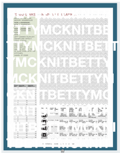 Load image into Gallery viewer, 6-Day Kid Blanket Cheat Sheet - Betty McKnit
