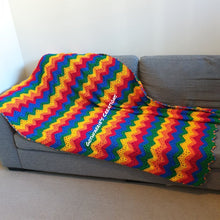 Load image into Gallery viewer, The 6-Day Kid Blanket - Crochet Pattern by Betty McKnit
