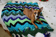 Load image into Gallery viewer, The 6-Day Kid Blanket - Crochet Pattern by Betty McKnit
