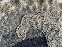 Load image into Gallery viewer, Half Moon Goddess Crochet Shawlette - Crochet Pattern by Betty McKnit
