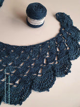 Load image into Gallery viewer, Half Moon Goddess Crochet Shawlette - Crochet Pattern by Betty McKnit
