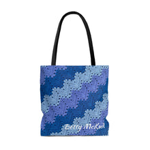 Load image into Gallery viewer, 6-Day Snowflake Blanket Tote by Betty McKnit
